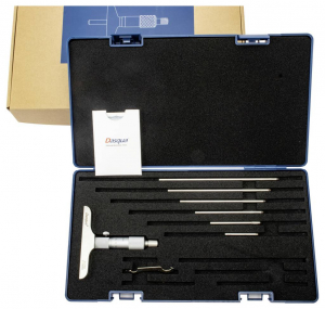 Dasqua M&eacute;lys&eacute;g mikrom&eacute;ter Referenciam&eacute;rettel 0 - 150 mm DIN 863 (4611-8125)