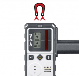 Laserliner L&eacute;zer vevő vonall&eacute;zerhez Alkalmas  (033.50A)