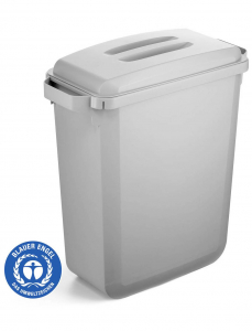Durable DURABIN ECO  Szemeteskuka 60 l Polipropil&eacute;n (H x Sz x Ma) 282 x 590 x 600 mm Sz&uuml;rke 1 db (1800503050)
