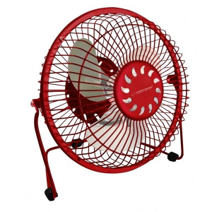 Esperanza YUGO 6" asztali USB ventilátor piros (EA149R)