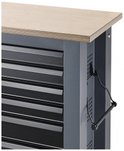 Stahlwille Munkapad (Sz x Ma x M&eacute;) 1150 x 1045 x 500 mm Antracit, Fekete (85010621)