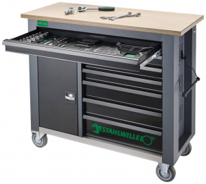 Stahlwille Munkapad (Sz x Ma x M&eacute;) 1150 x 1045 x 500 mm Antracit, Fekete (85010621)