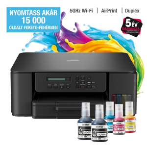 Brother DCP-T535DW 3 az 1-ben kompakt tintatartályos nyomtató (DCPT535DWYJ1)