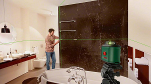 Bosch Home and Garden UniversalLevel 360 Premium-Set Keresztvonalas l&eacute;zer Hat&oacute;t&aacute;v (max.): 12 m (0603663E07)