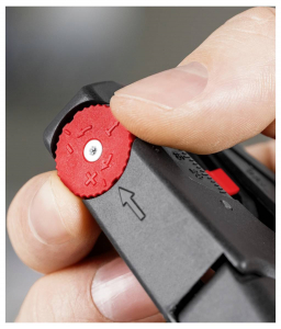 KNIPEX Automatikus vezet&eacute;kcsupaszol&oacute;, blankol&oacute; fog&oacute; 0,03...10 mm2,  (12 40 200)