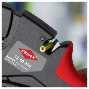 KNIPEX Automatikus vezet&eacute;kcsupaszol&oacute;, blankol&oacute; fog&oacute; 0,03...10 mm2,  (12 40 200)