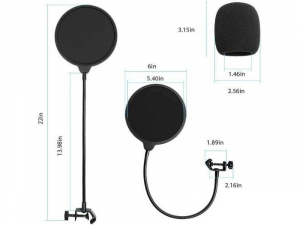 Maono Mikrofon Pop Filter (AU-B00)