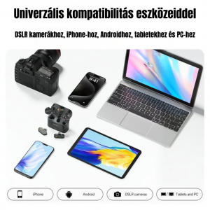Maono Wave T5 Csiptethető Vezet&eacute;k N&eacute;lk&uuml;li Zajszűrős Mikrofon Kit (WVT5 black)