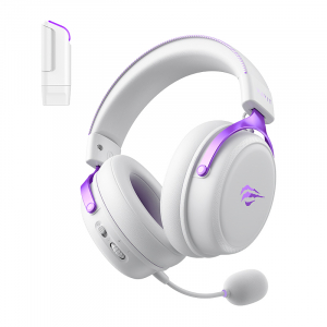 Havit H2015YG Quad-Mode Vezet&eacute;k N&eacute;lk&uuml;li Gamer Fejhallgat&oacute; (H2015YG white+purple)