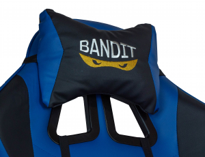 Bandit Gamer sz&eacute;k - fekete/k&eacute;k ( Blue Thunder)