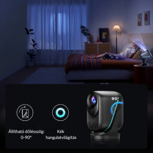 Havit PJ220 Pro Hordozhat&oacute; Smart Projektor (PJ220 PRO-EU)