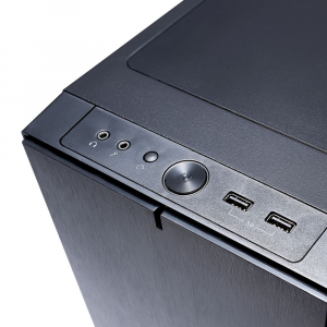 Fractal Design Define Nano S - Window táp nélküli ablakos ITX ház fekete (FD-CA-DEF-NANO-S-BK-W)