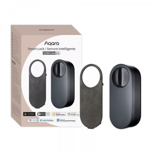 Aqara U200 LITE ut&oacute;lag felszerelhető z&aacute;r fekete (EL-D03D)