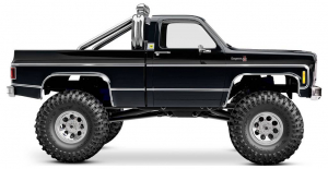 Traxxas TRX-4M Chevrolet K10 High Trail Edition 1:18 Brushed RC modellaut&oacute; Elektro Crawler 4WD 2,4 GHz (97064-1BLK)