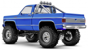 Traxxas TRX-4M Chevrolet K10 High Trail Edition 1:18 Brushed RC modellaut&oacute; Elektro Crawler 4WD 2,4 GHz (97064-1BLUE)