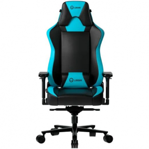 LORGAR Base 311 gaming sz&eacute;k fekete-k&eacute;k (LRG-CHR311BBL)
