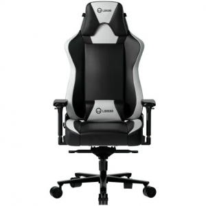 LORGAR Base 311 gaming sz&eacute;k fekete-feh&eacute;r (LRG-CHR311BW)