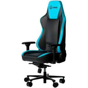 LORGAR Base 311 gaming sz&eacute;k fekete-k&eacute;k (LRG-CHR311BBL)