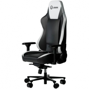 LORGAR Base 311 gaming sz&eacute;k fekete-feh&eacute;r (LRG-CHR311BW)