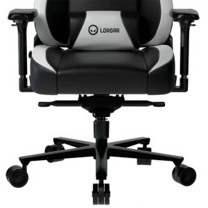 LORGAR Base 311 gaming sz&eacute;k fekete-feh&eacute;r (LRG-CHR311BW)