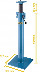 Brockhaus Heuer Magass&aacute;g&aacute;ll&iacute;t&oacute; k&eacute;sz&uuml;l&eacute;k  Pofa sz&eacute;less&eacute;g: 160 mm (117160)
