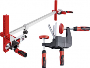 BESSEY Ajt&oacute;keret-merev&iacute;tő k&eacute;szlet 2x TU + 2x TFM-2K + zs&aacute;k   Szor&iacute;t&aacute;si sz&eacute;less&eacute;g (max.):1010 mm Visszavon&aacute;s:70 mm (TU-TFM-BAG)