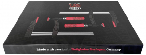 BESSEY Jubileumi szett 2x temper&ouml;ntv&eacute;ny bilincs    Szor&iacute;t&aacute;si sz&eacute;less&eacute;g (max.):250 mm Visszavon&aacute;s:120 mm (TGA25SET-135)