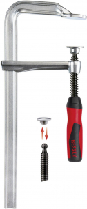 BESSEY Teljesen ac&eacute;l csavaros gyorsszor&iacute;t&oacute;, GZ-2K 300/120  , feszt&aacute;v: 300 mm, visszavon&aacute;s: 120 mm (GZ30-12-2K)