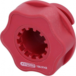 KS Tools Bajonett adapter olajbet&ouml;ltő t&ouml;lcs&eacute;rhez Ford, Hyundai, Jaguar, Volvo, Mazda &eacute;s Volvo sz&aacute;m&aacute;ra (150.9142)