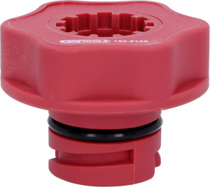 KS Tools Bajonett adapter olajbet&ouml;ltő t&ouml;lcs&eacute;rhez Ford, Hyundai, Jaguar, Volvo, Mazda &eacute;s Volvo sz&aacute;m&aacute;ra (150.9142)