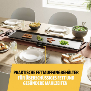 Tristar Slim XL  Elektromos Grillező lap Fekete (BP-2669)
