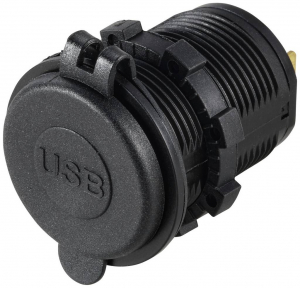 VOLTCRAFT USB dupla aljzat 12-24V 4.8A v&eacute;dőfed&eacute;llel 12/24 V (VC-14491020)