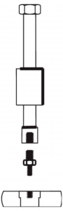 Gedore Menetes adapter k&eacute;szlet (1120727)