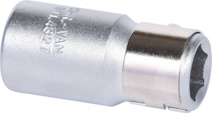 KS Tools 1/4&quot  bit adapter foglalat, szor&iacute;t&oacute;gyűrűvel (911.4327)