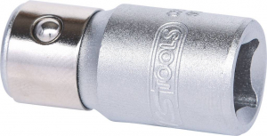 KS Tools 1/4&quot  bit adapter foglalat, szor&iacute;t&oacute;gyűrűvel (911.4327)