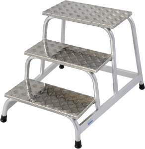 Krause Alum&iacute;nium Szerelő fell&eacute;pő Munkamagass&aacute;g (max.): 2.60 m Ez&uuml;st 7 kg (805034)