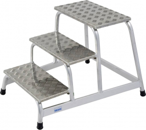 Krause Alum&iacute;nium Szerelő fell&eacute;pő Munkamagass&aacute;g (max.): 2.60 m Ez&uuml;st 7 kg (805034)