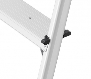 Hailo D60  Alum&iacute;nium Kettős &ouml;sszehajthat&oacute; fell&eacute;pő &Ouml;sszecsukhat&oacute; Munkamagass&aacute;g (max.): 240 cm Ez&uuml;st, Fekete 1.9 kg (4442-701)