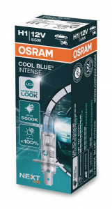 Osram Halog&eacute;n f&eacute;nyforr&aacute;s COOL BLUE INTENSE H1 55 W 12 V (64150CBN)