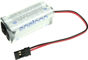 Panasonic eneloop W&uuml;rfel F2x2 Akkucsomag Cellasz&aacute;m: 4 Elem- &eacute;s akkum&eacute;ret: Mikro (AAA) K&aacute;bel, Dug&oacute; NiMH 4.8 V 750 mAh (124005)