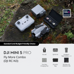 DJI Mini 5 Pro Fly More Combo (DJI RC-N3) dr&oacute;n (CP.MA.00000876.03)