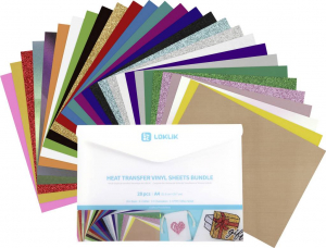 Loklik Heat Transfer Vinyl Material Bundle Alkot&oacute; k&eacute;szlet (SG-HTV-1678-US-L-B2B)