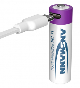Ansmann USB-C akku L&iacute;tiumion 2000 mAh 1.5 V 4 db (1312-0036)