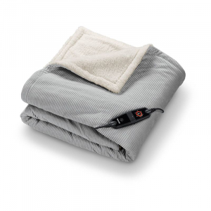 Beurer HD 81 Cord Light Grey fűthető meleg&iacute;tő takar&oacute; vil&aacute;gossz&uuml;rke (400.16)