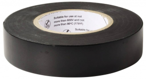 3M Szigetelőszalag Fekete (H x Sz) 20 m x 18 mm 5 db (160)