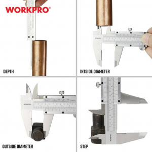 WorkPro Univerz&aacute;lis tol&oacute;m&eacute;rő 150 mm (WP266003)