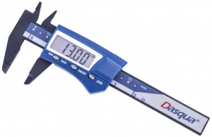 Dasqua Műanyag digit&aacute;lis tol&oacute;m&eacute;rő 75 mm,  (2035-0004)