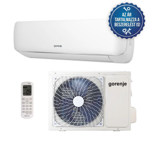 Gorenje Pandora PAN35IN/PAN35OUT split klíma fehér beszereléssel, 3 méter csővezésig