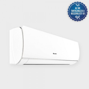 Gree Dark Pro GWH12ACCXD-K6DNA1D split klímaberendezés 3.5 kW, beszereléssel, 3 méter csővezésig