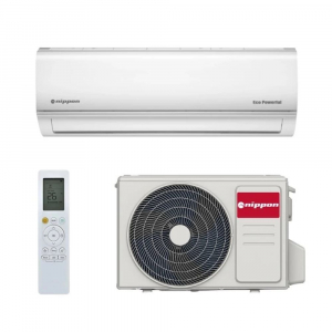 Nippon KFR 12DCB ECO POWERFUL inverteres split klímaberendezés 3.5 kW fehér - beszereléssel, 3 méter csövezésig